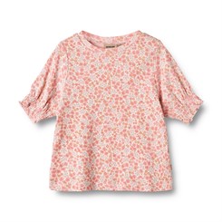 Wheat Norma T-Shirt SS - Rose flowers